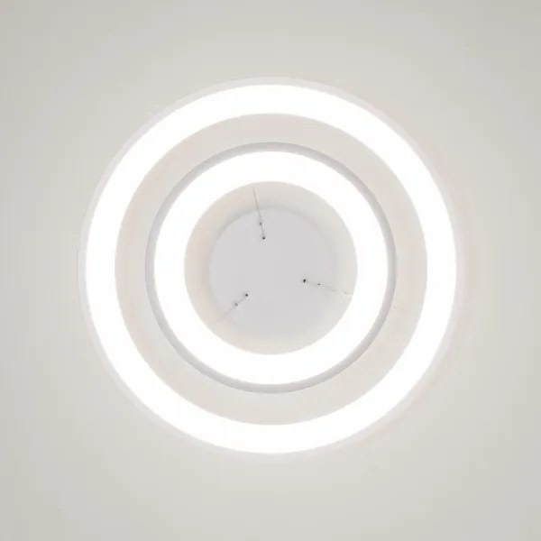 Brilagi - LED dimmelhető kábeles függőlámpa FALCON SLIM LED/68W/230V Ø 50 cm fehér + távirányító