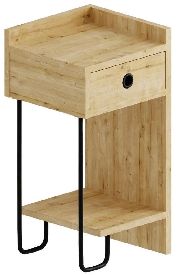 SONY tölgyfa éjjeliszekrény