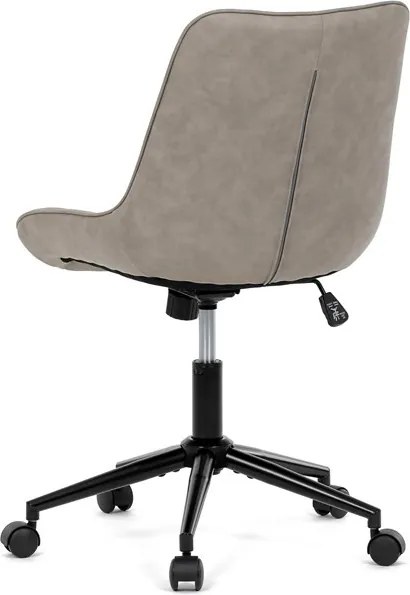 Állítható magasságú bézs szövet irodai szék. KA-V3120 LAN3