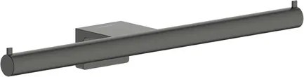 Hansgrohe AddStoris S wc-papír tartó csiszolt fekete króm színű 41768340