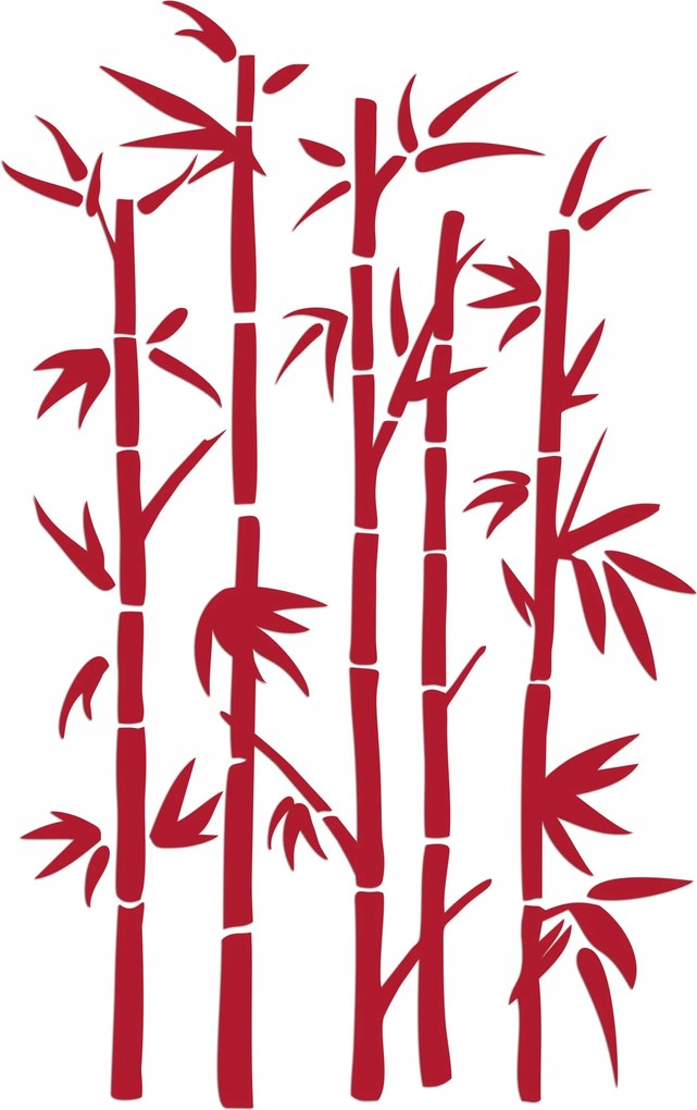 Falmatrica velúr dekoráció Nw 42x70cm bambusz