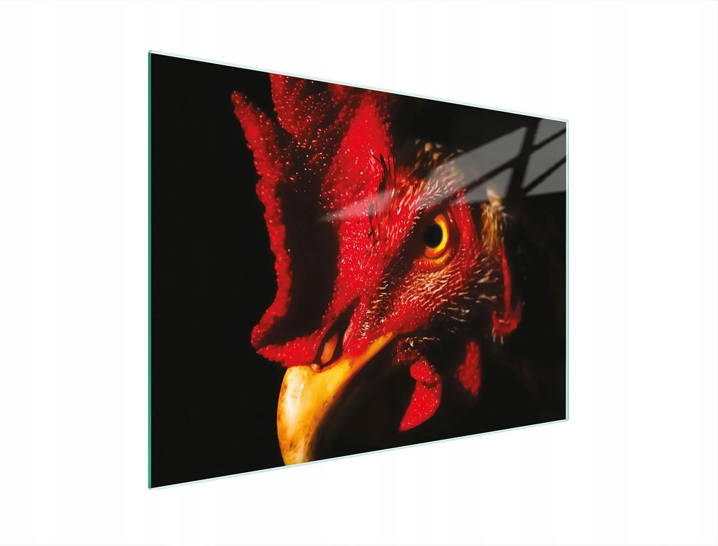 Üveg Vágódeszka 30x22 Kakas Edzett Üveg