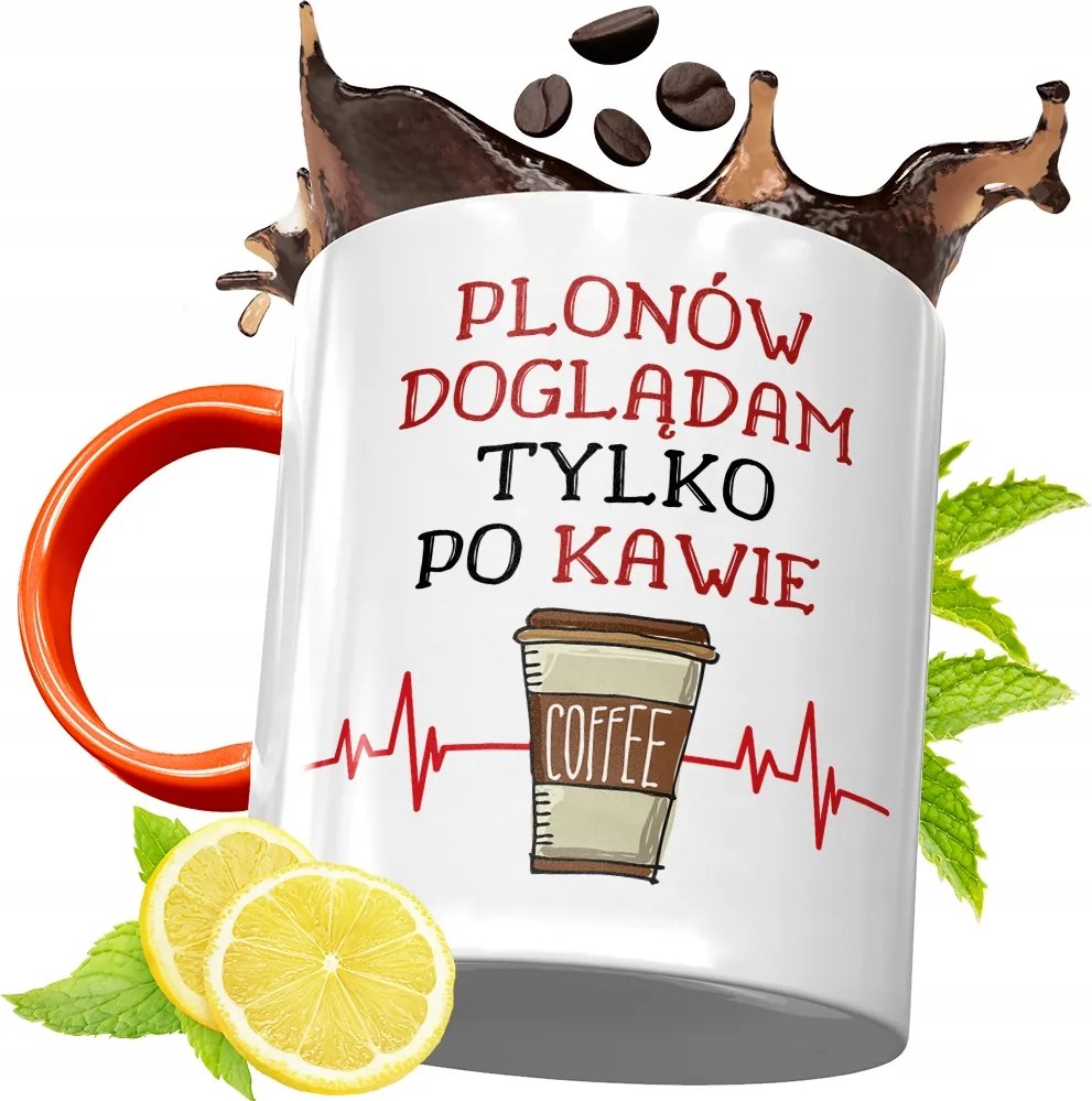 Narancssárga Bögre Gazdáknak Ajándék fényképes nyomtatással