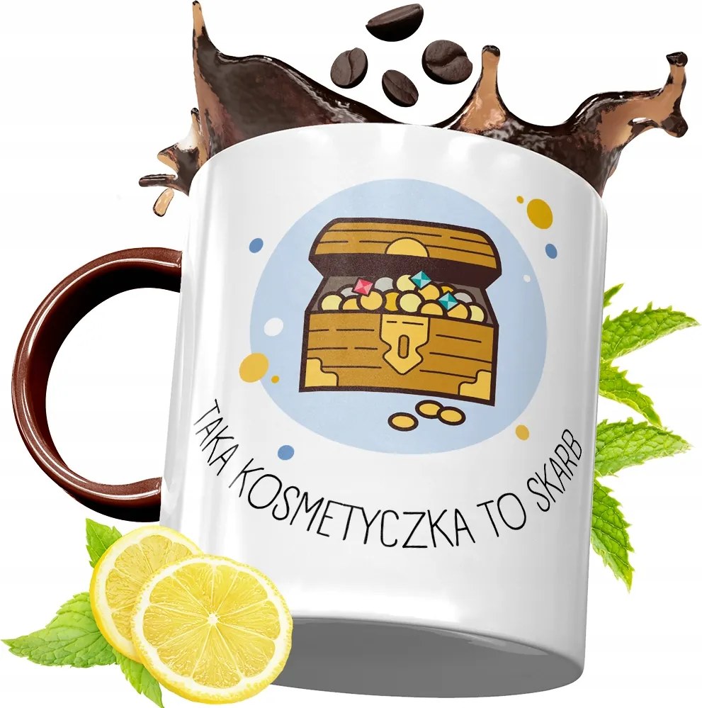 Bordó Bögre Kozmetikai Táskáknak Születésnapra Ajándék fényképes nyomtatással