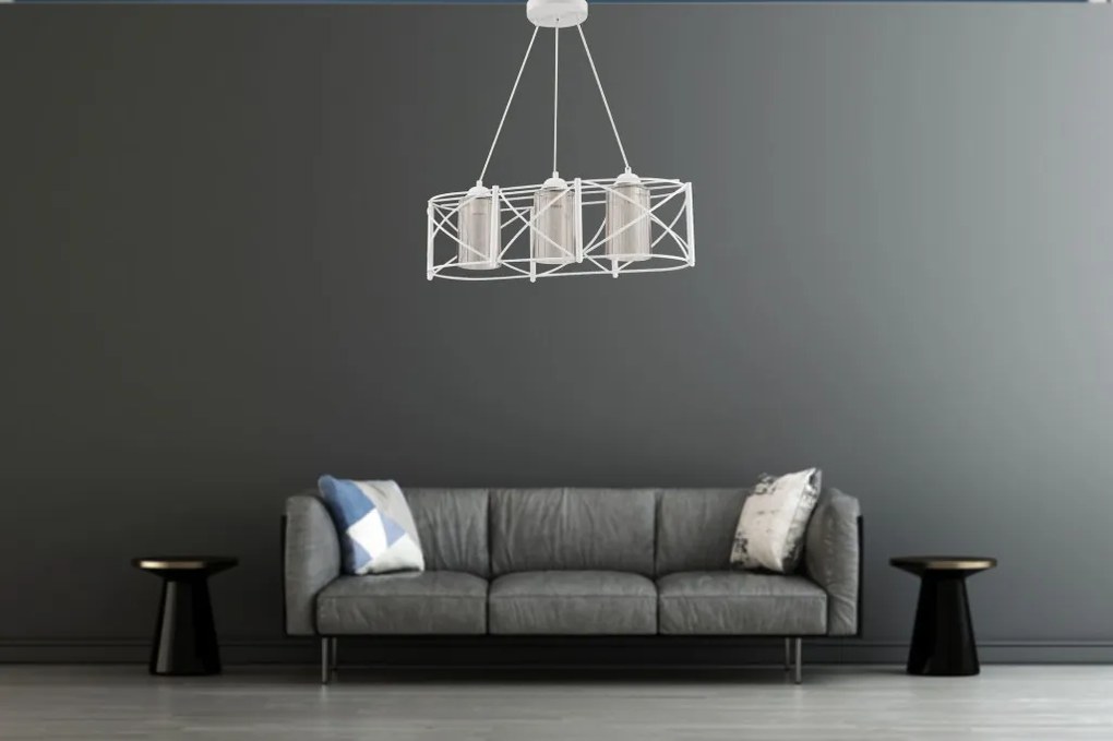 Dratrio Glass - White, Grey