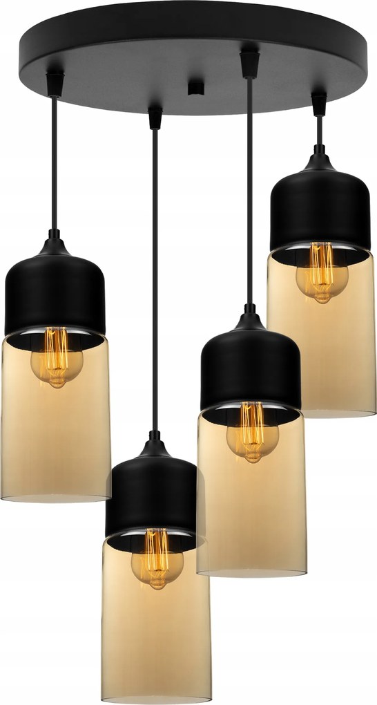 Mennyezeti Lámpa Lógó Csillár Üveg Lámpabúra Glamour Nappali Étkező