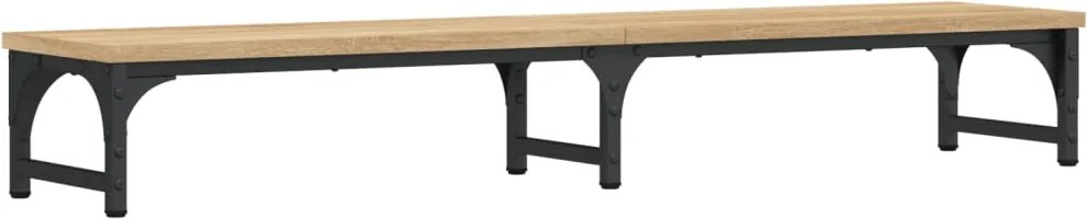 vidaXL sonoma tölgy színű szerelt fa monitorállvány 105 x 23 x 15,5 cm