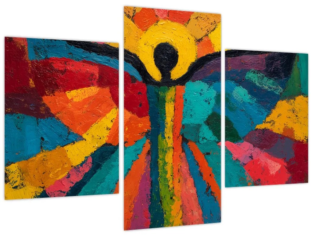 Kép - Festett angyal (90x60 cm)