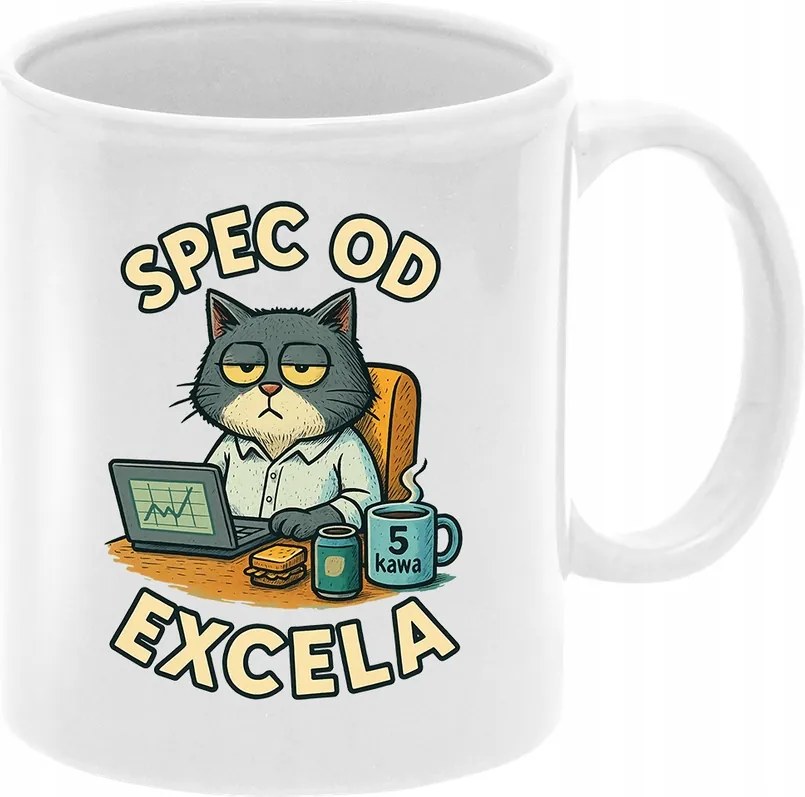 Spex Programozó Bögre Excela Fehér 330ml