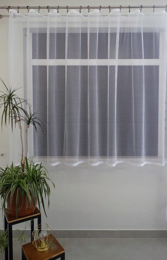 Mg Függöny háló 356400 Fehér 300x250 szalaggal