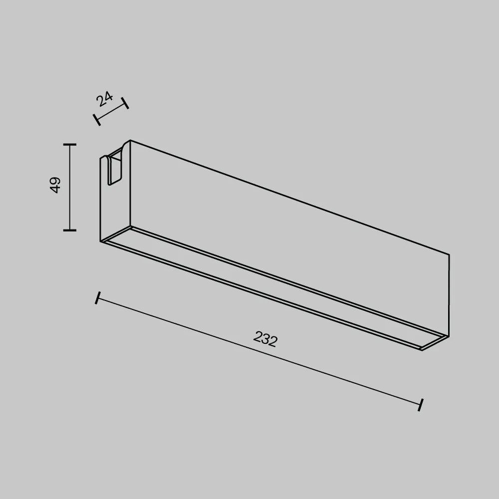 TR151-1-12W2.7K-BS-DE Basis Alumínium Sín lámpafej Sárgaréz Színű LED 12 W 2700 Kelvin 400 Lumen IP20
