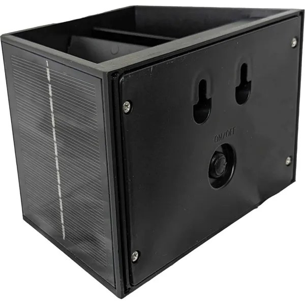 LED Napelemes fali lámpa CUBUS 2xLED/1,5W/3,7V 1500 mAh IP54