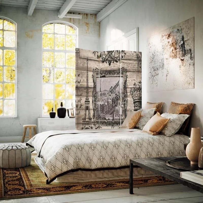 Gario Paraván Bonjour Paris Méret: 180 x 170 cm, Kivitelezés: Klasszikus paraván