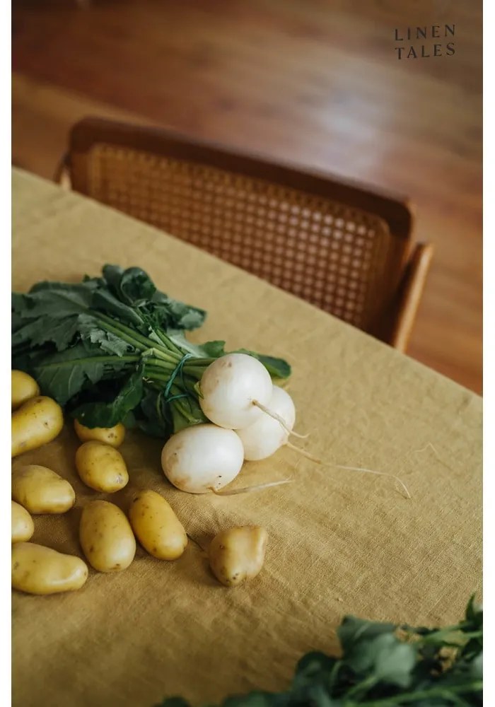 Len asztalterítő 140x200 cm – Linen Tales