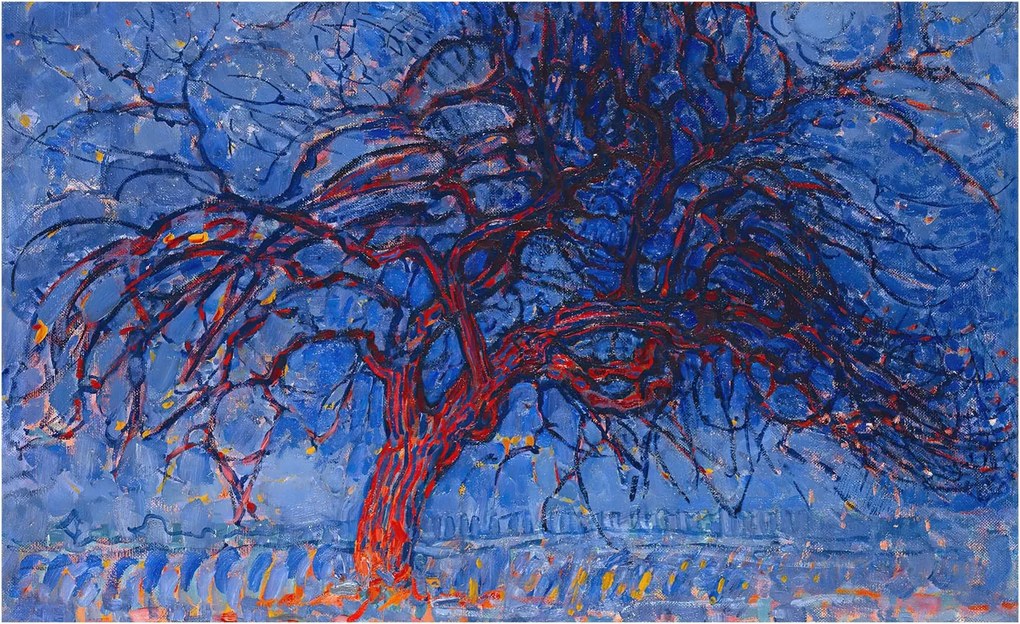 Divatos 3D Fali Tapéta Lángoló fa 416x254 Ragasztóval