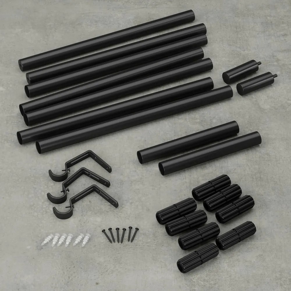 Acél bővíthető függönykarnis 163 - 325 cm Zen – Umbra