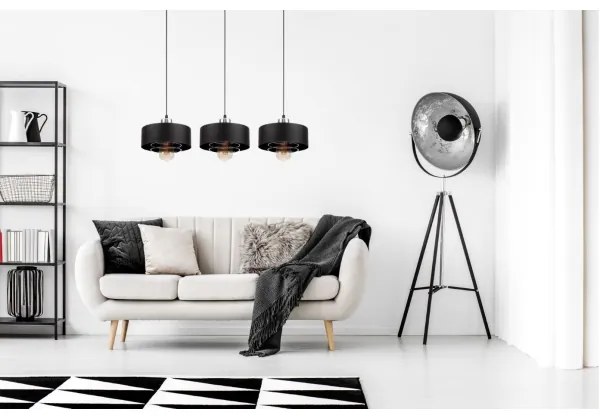 Csillár zsinóron VEST 3xE27/60W/230V