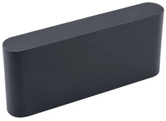 LED Kültéri fali lámpa FLOW LED/6W/230V IP54 fekete