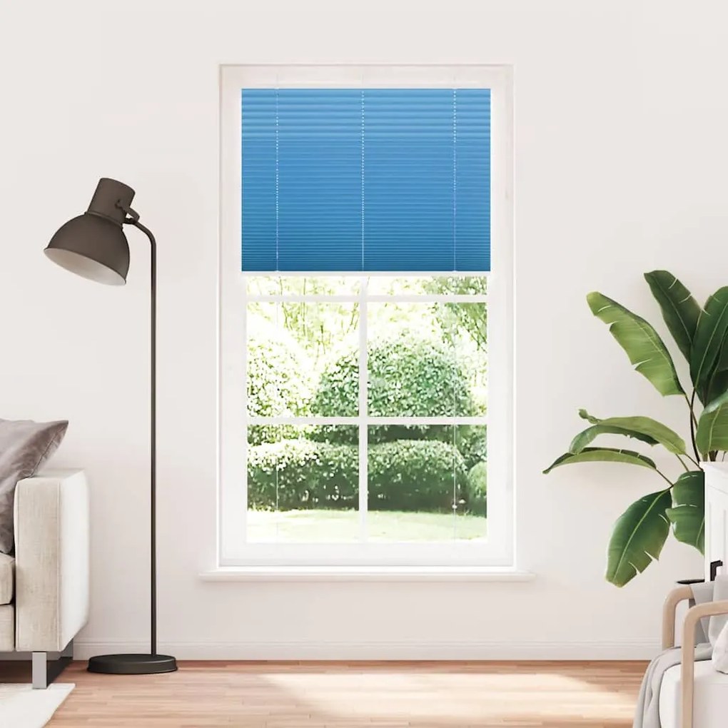 pliszírozott redőny kék 105x200 cm Szövetszélesség 104,4 cm