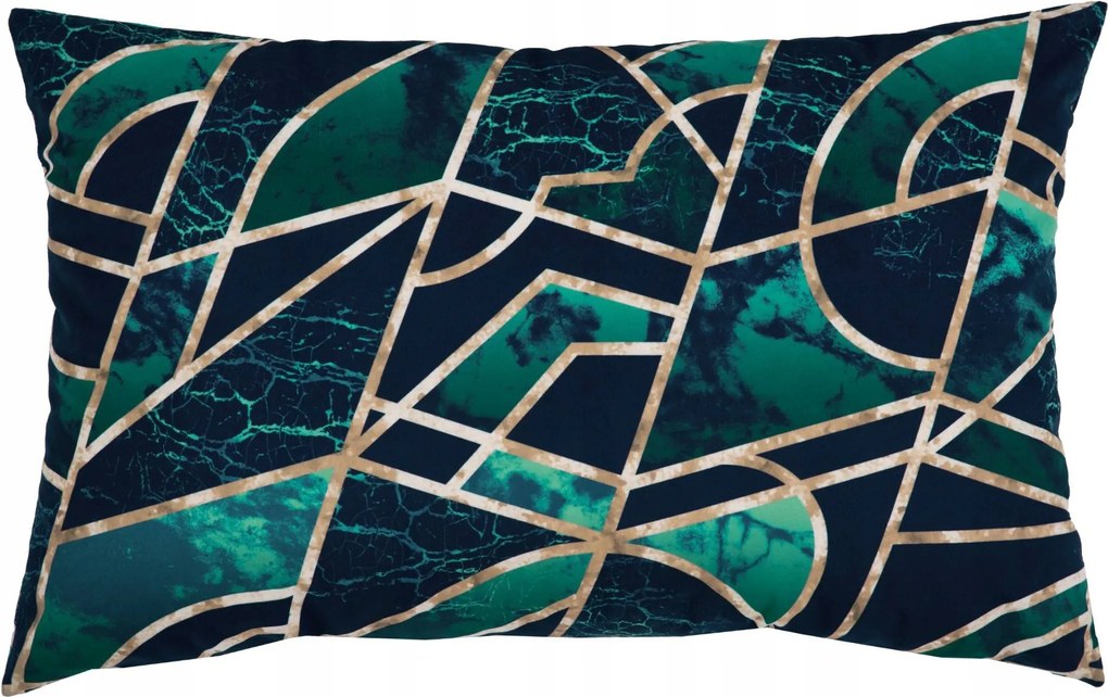 Díszpárna Glamour Zöld 45x140