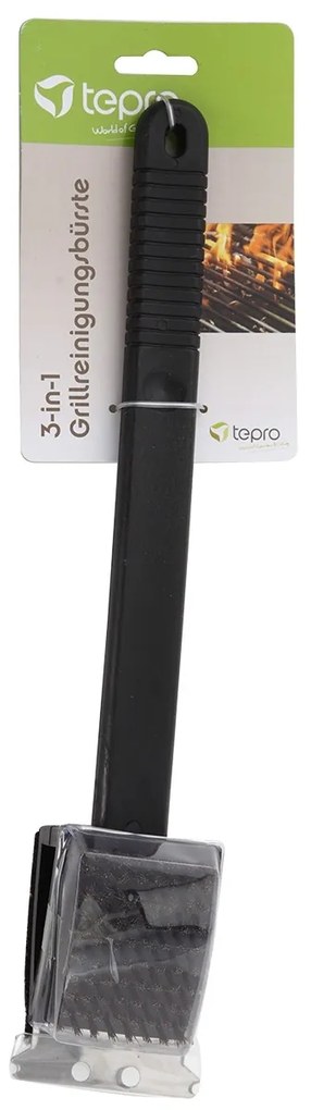 Tepro 8503 3 az 1-ben grilltisztító kefe