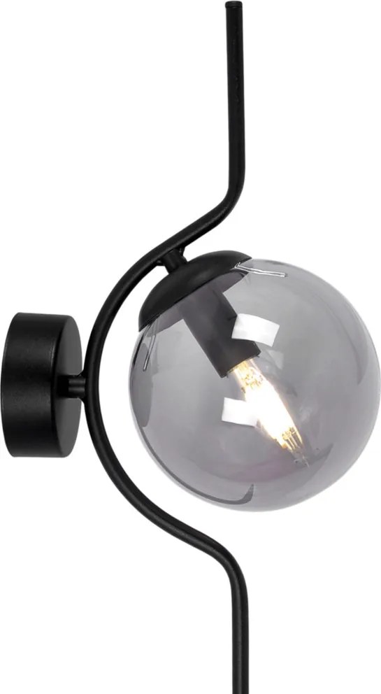 KAJA K-5331 NEVA Szürke Színű Fali Lámpa 1xE14 10W IP20