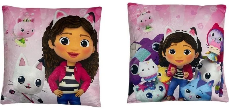 Gabi babaháza Happiness párna, díszpárna 38x38 cm Velúr