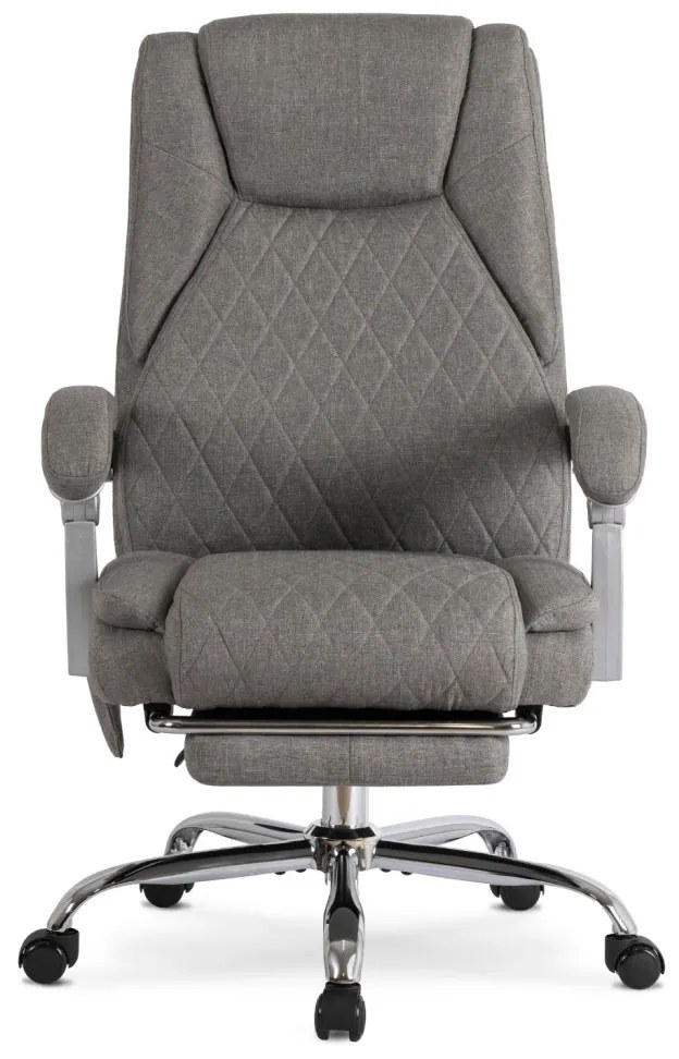 GIORGIO forgó masszázsfotel, szürke