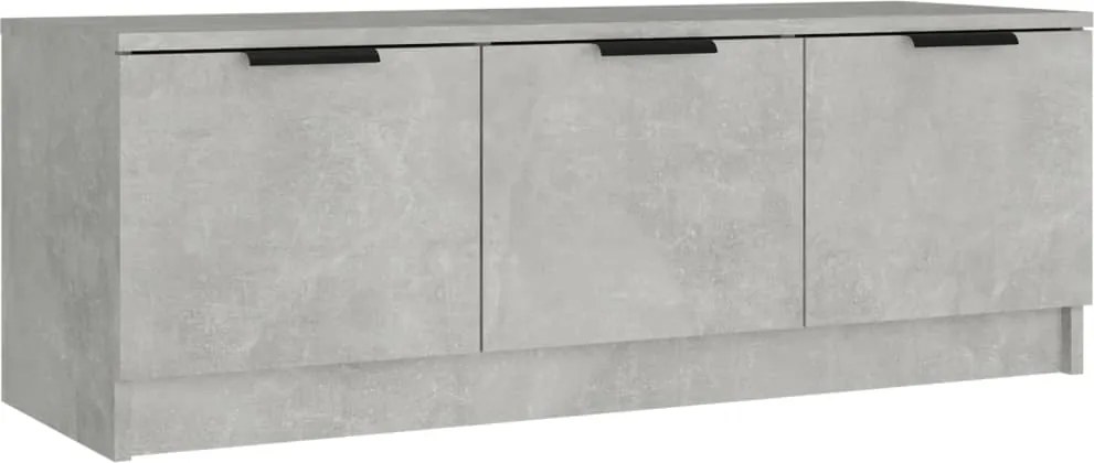 vidaXL betonszürke szerelt fa TV-szekrény 102 x 35 x 36,5 cm