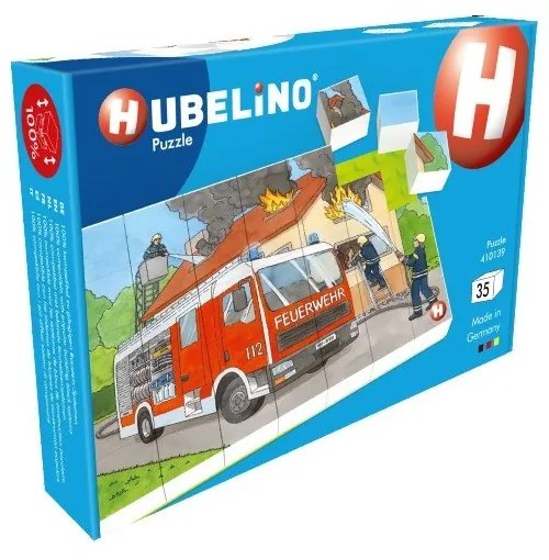 Tűzoltóság puzzle gyerekeknek - Hubelino