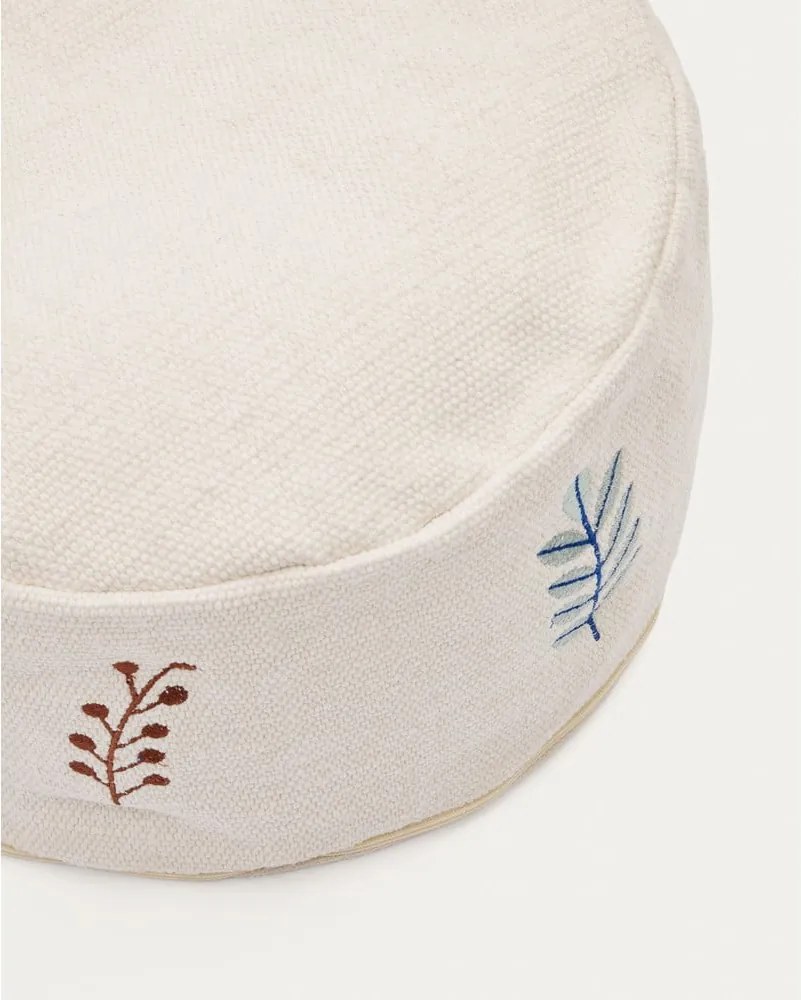 Krémszínű gyerek puff Yanil – Kave Home