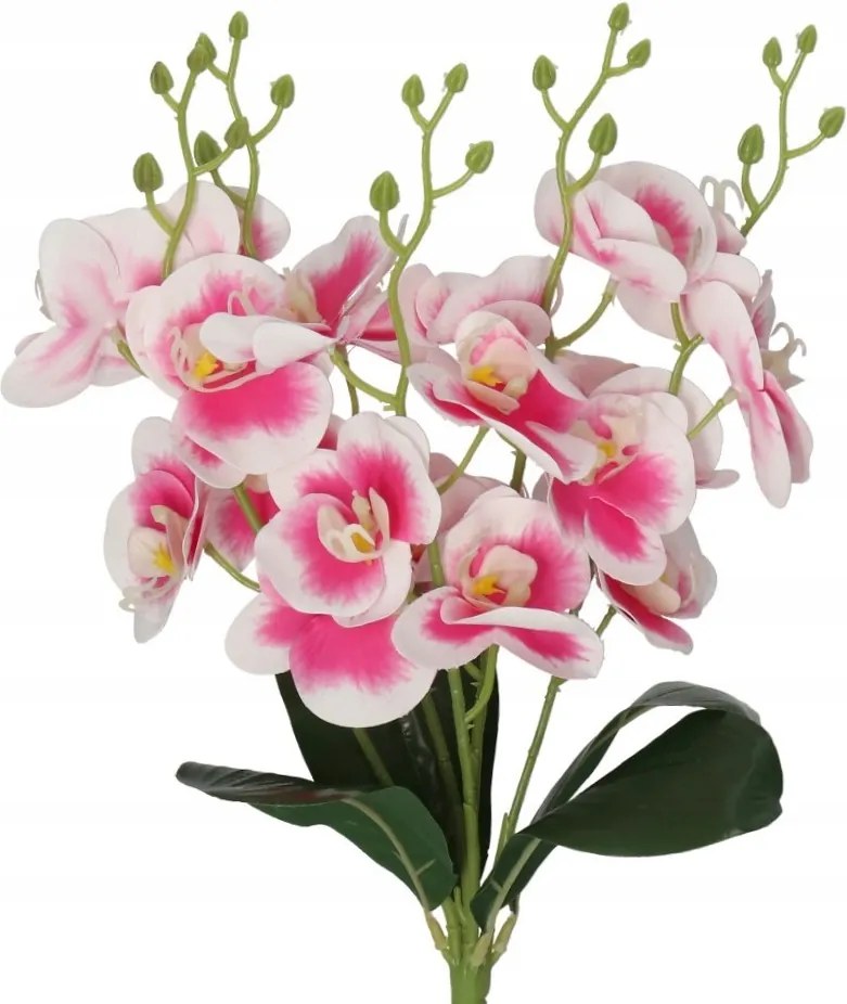 Gumírozott Orchidea Csokorban 45CM Prémium Művirág