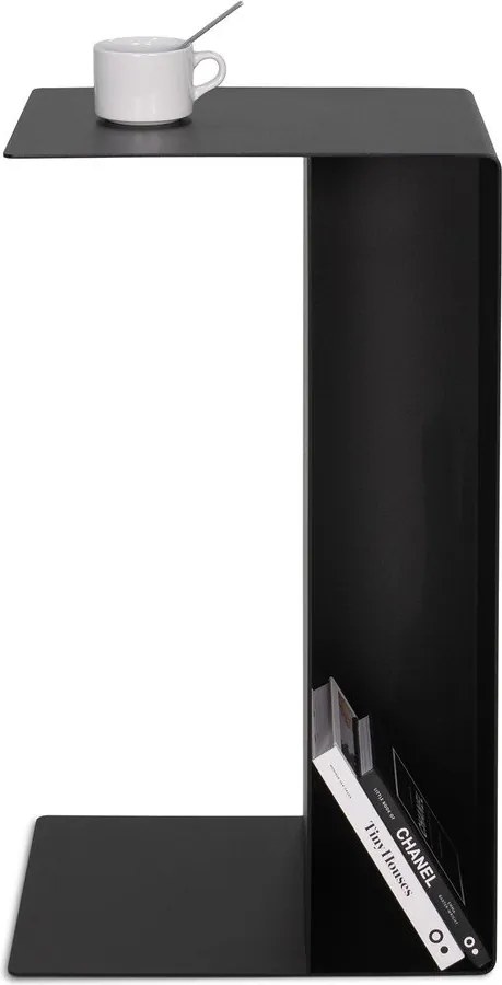 Acél tárolóasztal 40x30 cm Slide High – Spinder Design