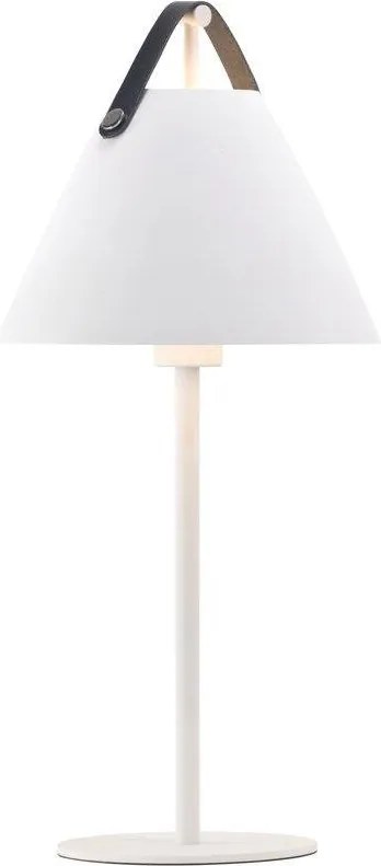 Nordlux modern asztali lámpa strap fehér nor46205001