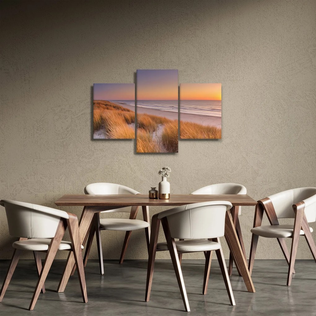 Kép - Strand naplementében (90x60 cm)
