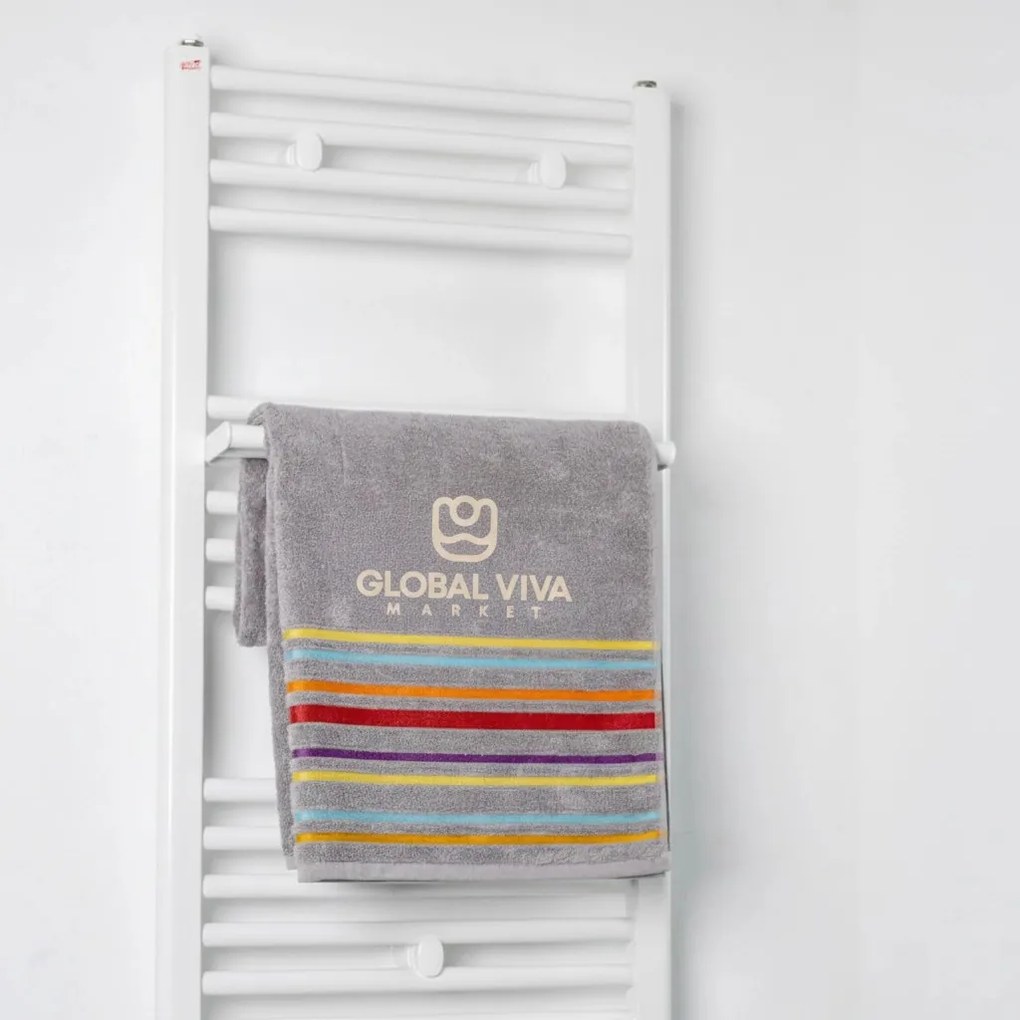 Viva Platinum Therm törölközőszárító radiátor - EGYENES - fehér - 500 x 1000 mm