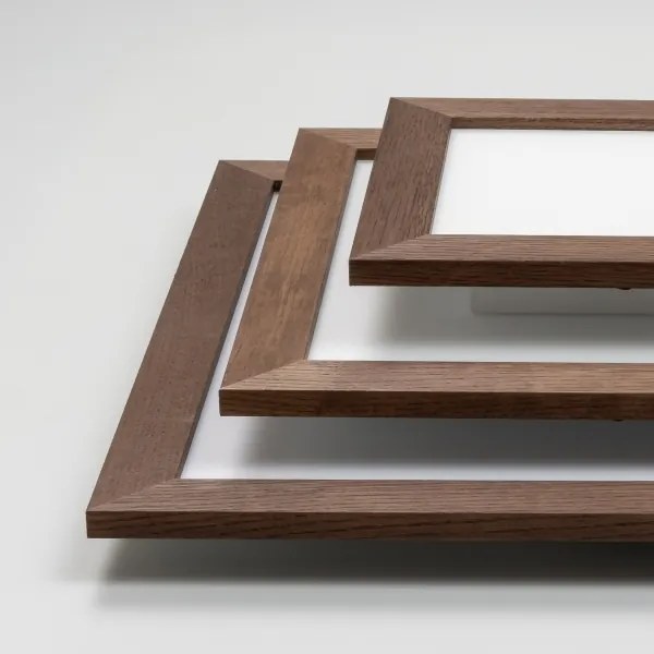 Eglo - LED Mennyezeti panel SALOBRENA-RW WOOD LED/34W/230V 2700/4000K sötét barna