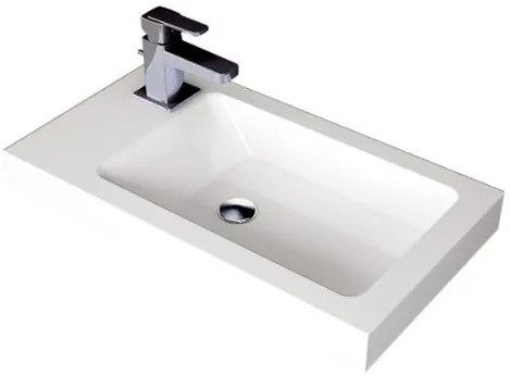 ALVIT - porcelán mosdókagyló - kézmosó 45 x 25 cm