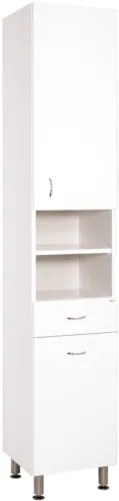 Keramia Pro fürdőszobaszekrény magas 35x192x33,3 cm fehér lesk PROV35K