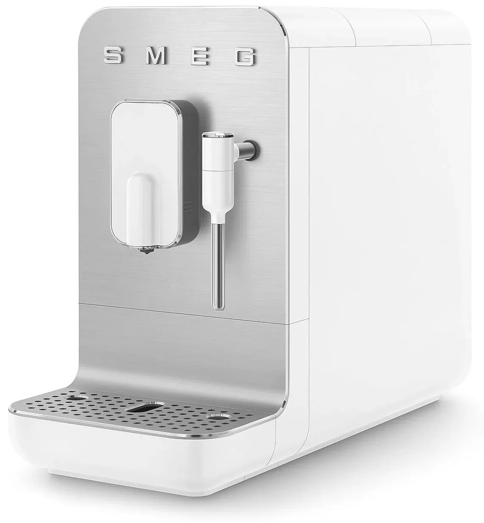 SMEG Automatický kávovar BCC12 na cappucino 19 barů / 1,4l, bílá - Smeg