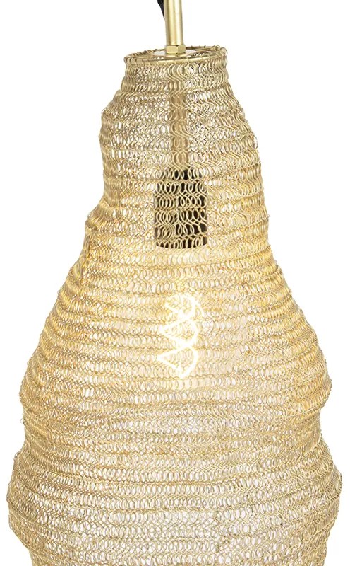 Keleti függőlámpa arany - Nidum Rombo