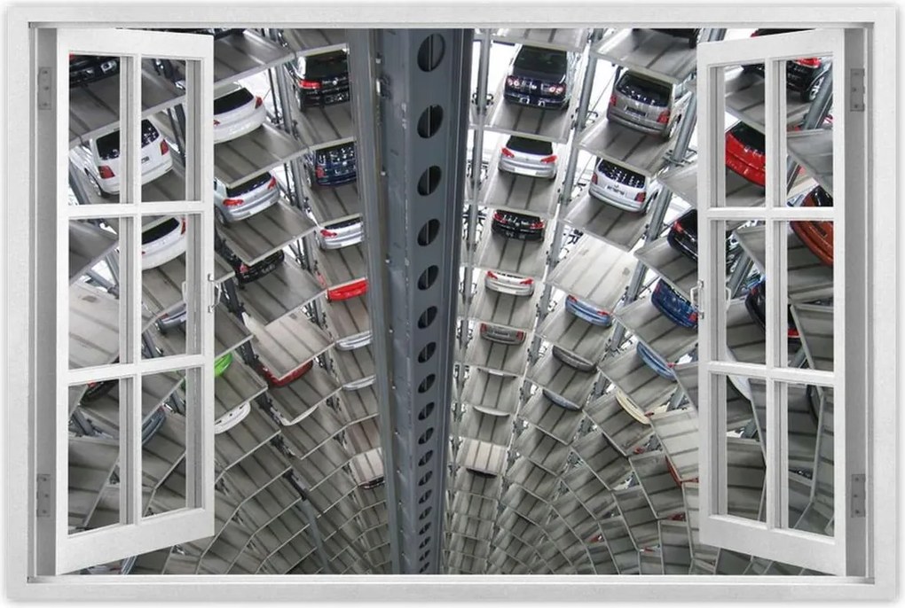 Poszterek 120x80 Emeletes garázs