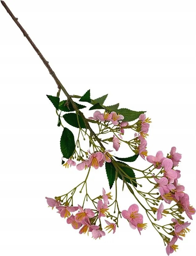 Virágzó ág műalmafa 50 cm rózsaszín