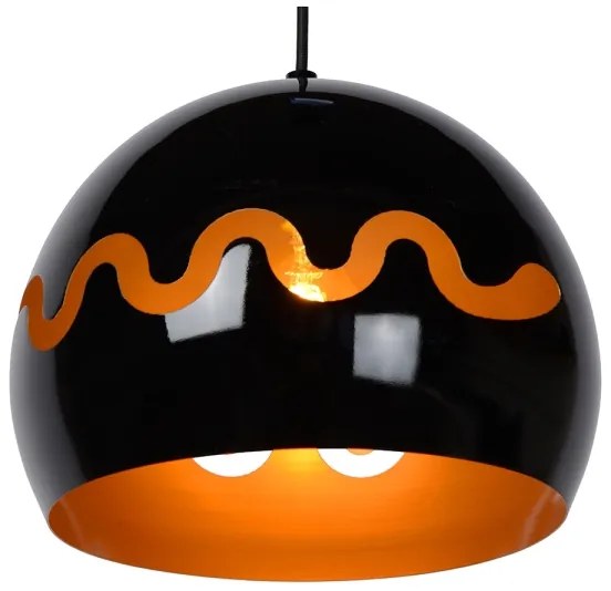 Lucide 30484/28/30 - Csillár zsinóron CORENTIN 1xE27/60W/230V fekete