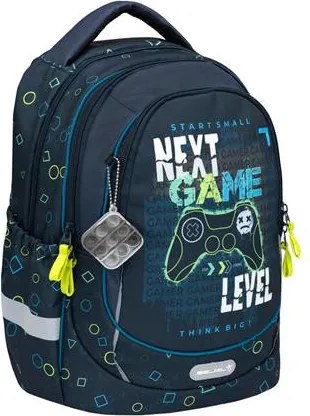 Iskolatáska, cipzáras, BELMIL Leisure Plus Play Master, kontroller (BL3388732F)