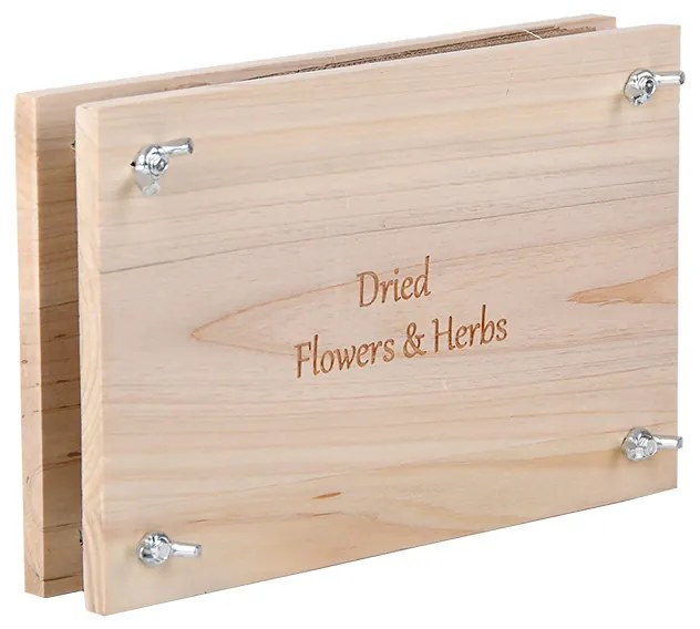 Virág és gyógynövény prés, lecsavarozható