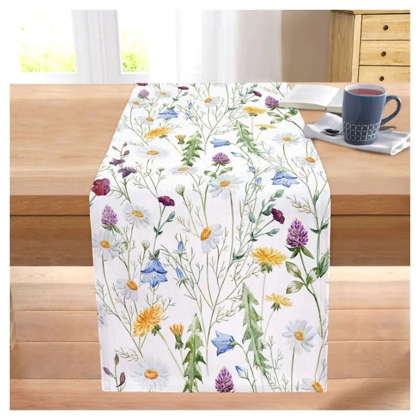 Asztali futó 40x130 cm Meadow Flower – Mila Home