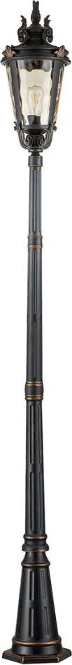 ELSTEAD BT5-L BALTIMORE Kandeláber Borostyán, Antik bronz E27 IP44