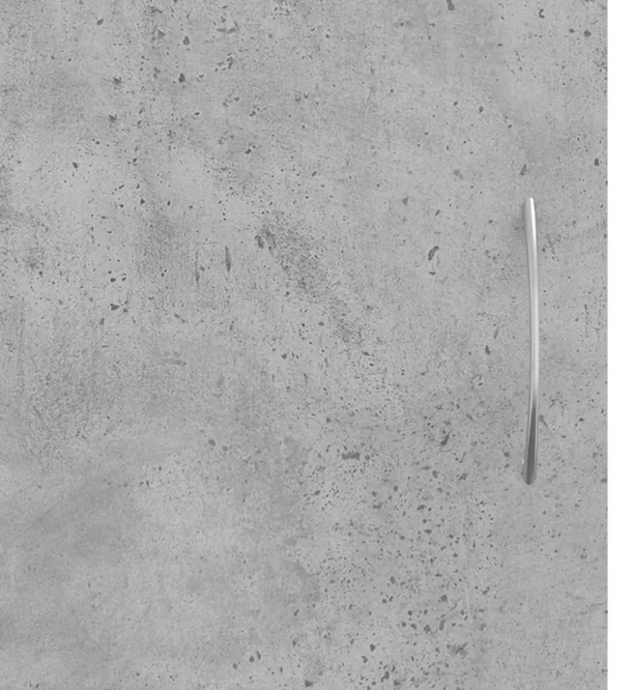 betonszürke szerelt fa TV-szekrény 102x30x37,5 cm