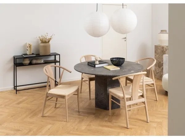 SETH konzolasztal fekete színben